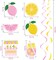 20-Piece Lemon Hanging Swirl Decorations – Citrus Lemonade Party Ceiling Swirls, Lemon & Lime Fruit Theme Hanging Decor for Summer Party, Birthday, Baby Shower, Home & Office Decor